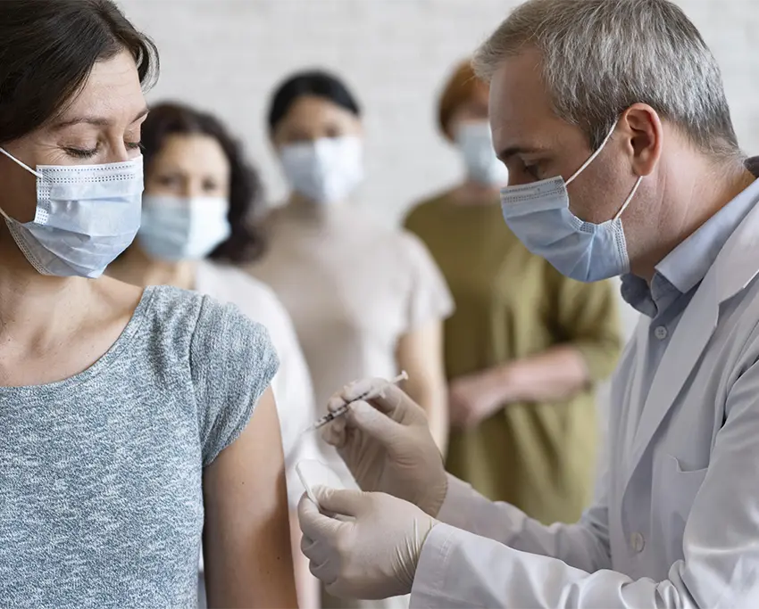 foto recepção clínica